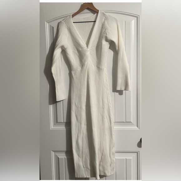 Ribbed Sweater Maxi Dress Size XL - Picture 1 of 5